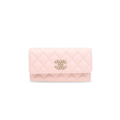 CHANEL FLAP WALLET AP2739 B08043 NH620 (16.5*9*2cm)